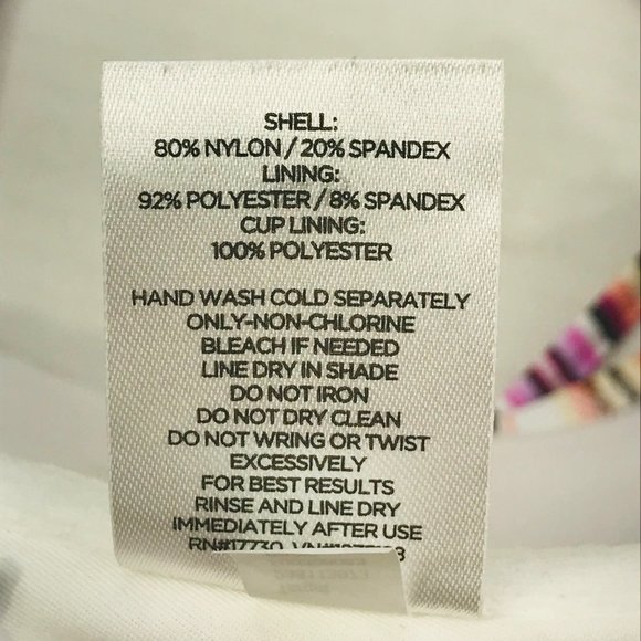 Shade And Shore Women's 34B Lightly Lined Longline Bralette Bikini Swim Top New - Picture 6 of 12